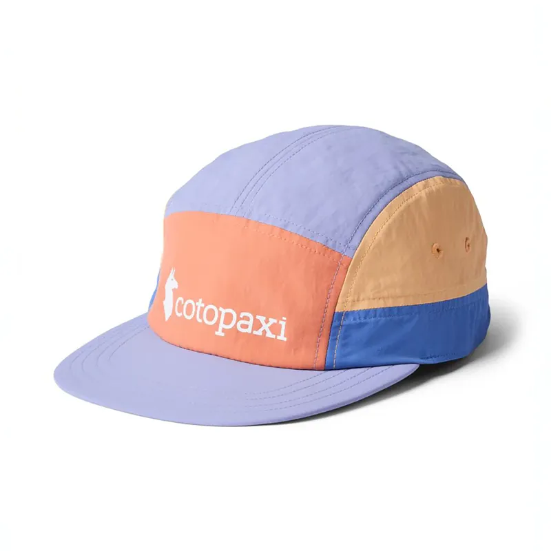 Cotopaxi Tech Five-Panel Hat Grapefruit and Aster
