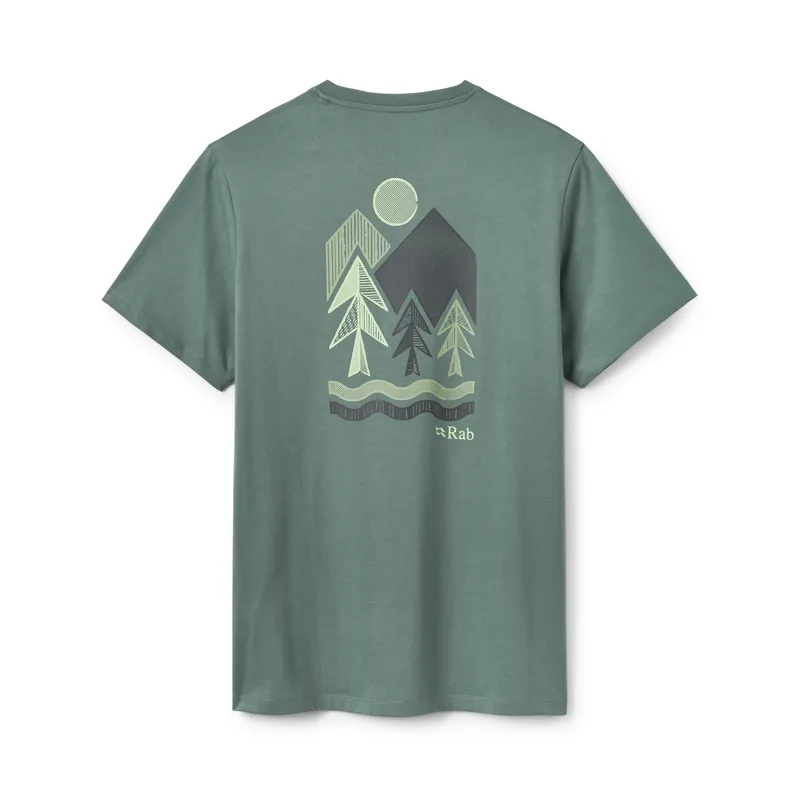 Rab Women's Stance Vista Tee Sage-1