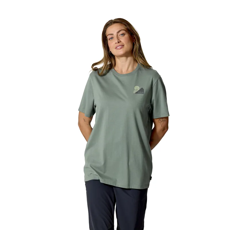Rab Women's Stance Vista Tee Sage-2