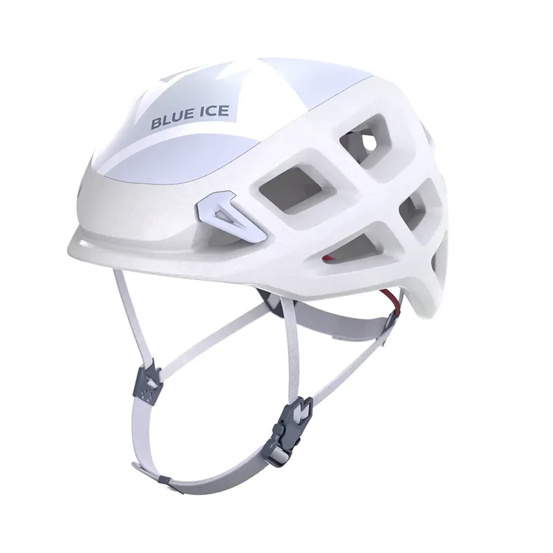Blue Ice Blast Climbing Helmet White