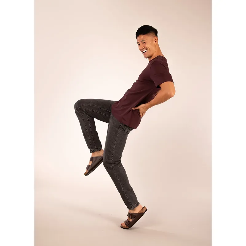 3RD Rock Unisex Jupiter Active Jeans Mid Retro Black-4