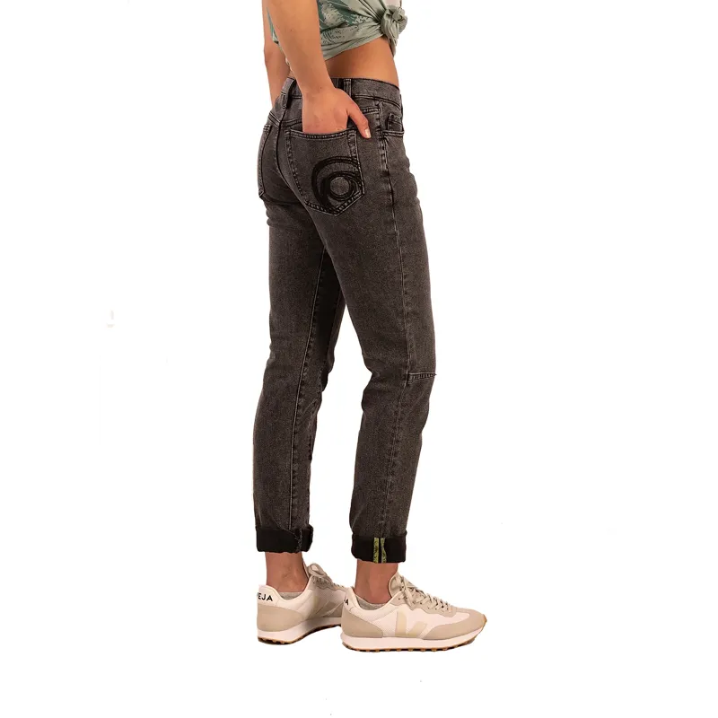 3RD Rock Unisex Jupiter Active Jeans Mid Retro Black