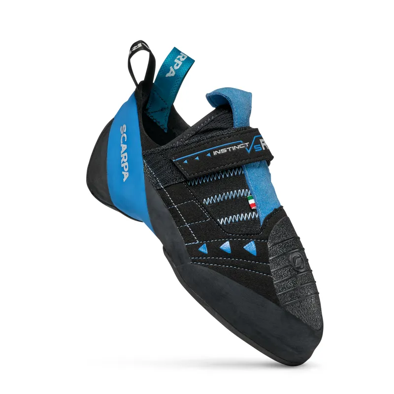 Scarpa Men's Instinct VS-R Climbing Shoes Black / Azure