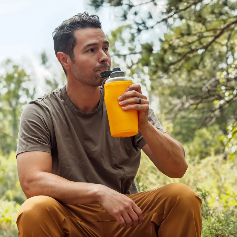 Hydrapak Flux 750ml Water Bottle Golden Yellow-5