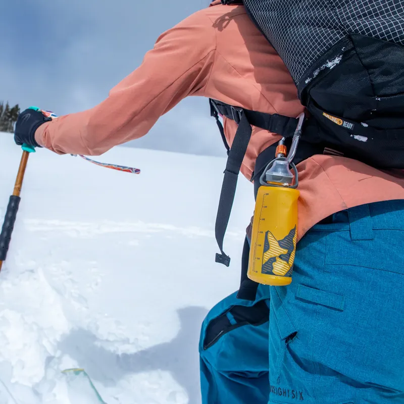 Hydrapak Stow 1L Water Bottle Mammoth Grey-5