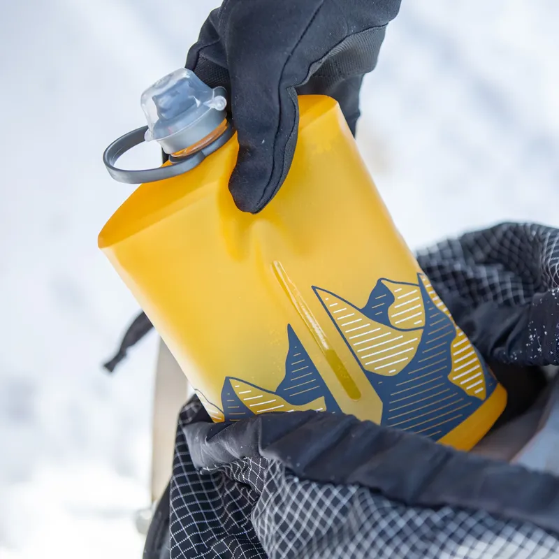 Hydrapak Stow 500ml Water Bottle Golden Yellow-4