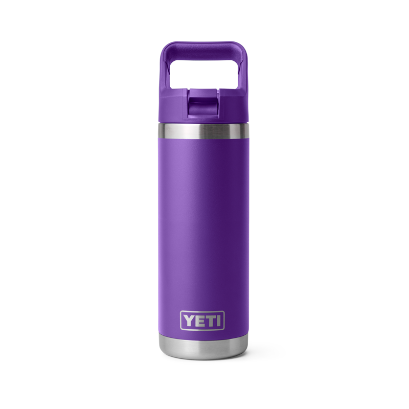 YETI Rambler 18oz Colour Straw Bottle Pace Purple-1