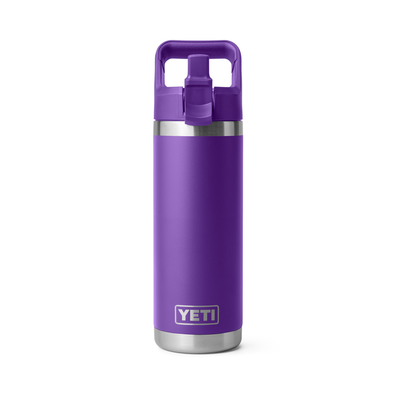 YETI Rambler 18oz Colour Straw Bottle Pace Purple