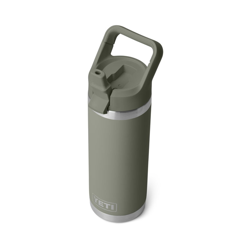 YETI Rambler 18oz Colour Straw Bottle Pampa Green-3