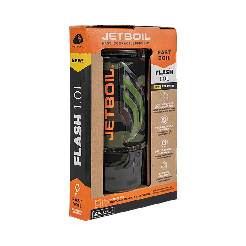 Jetboil Flash 1.0L Cooking System Dark Camo-5