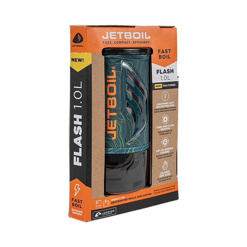 Jetboil Flash 1.0L Camping Stove Ocean Topo-5