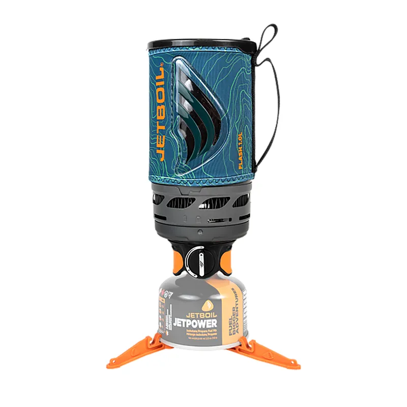 Jetboil Flash 1.0L Camping Stove Ocean Topo