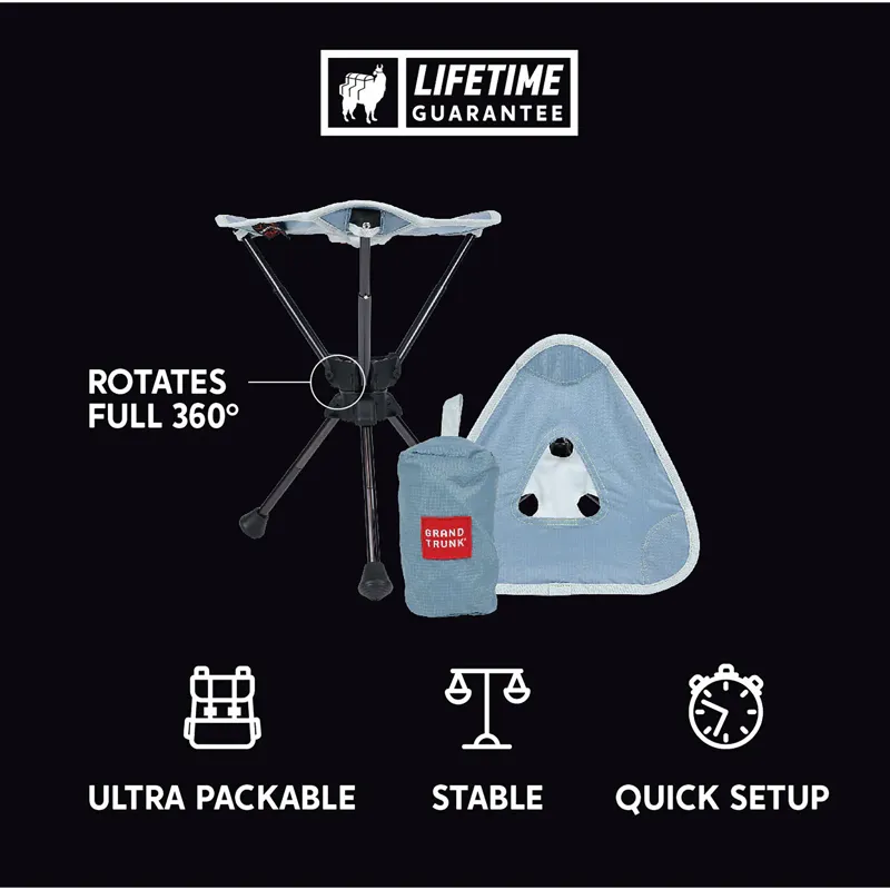 Grand Trunk Compass 360 Ultra Compact Stool Black-10