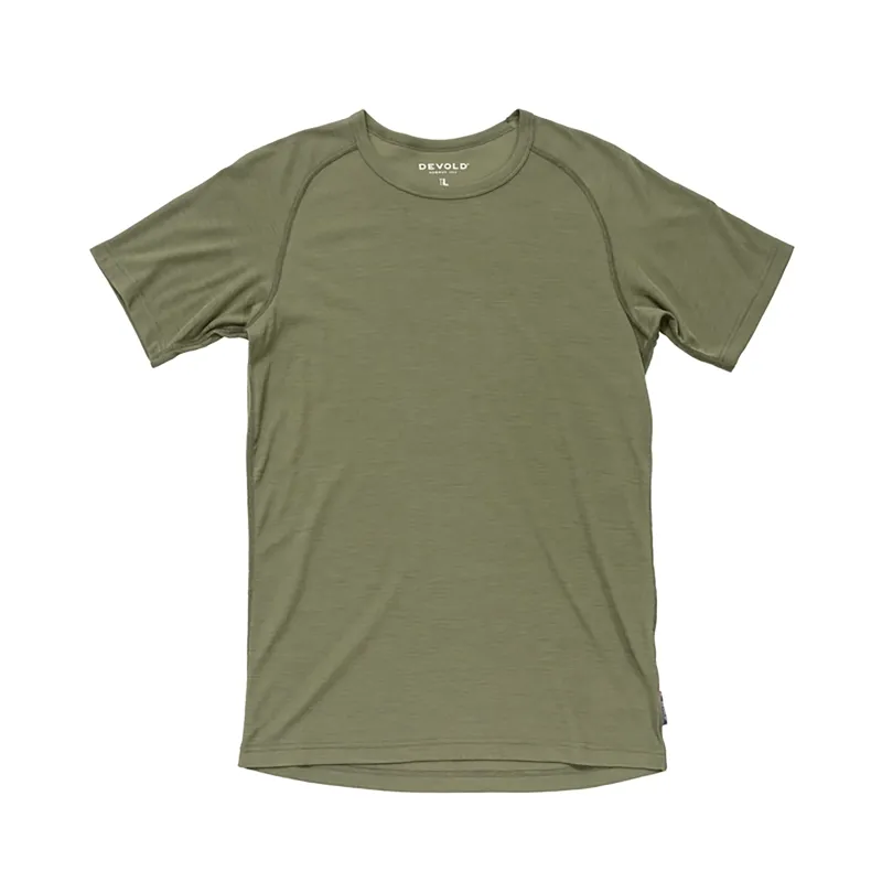 Devold Men's Lauparen Merino 190 T-Shirt Lichen