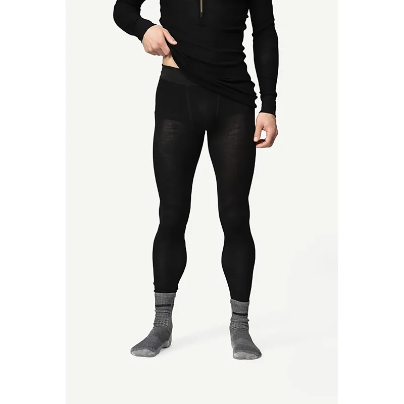 Devold Men's Wool Mesh 190 Leggings Caviar-1