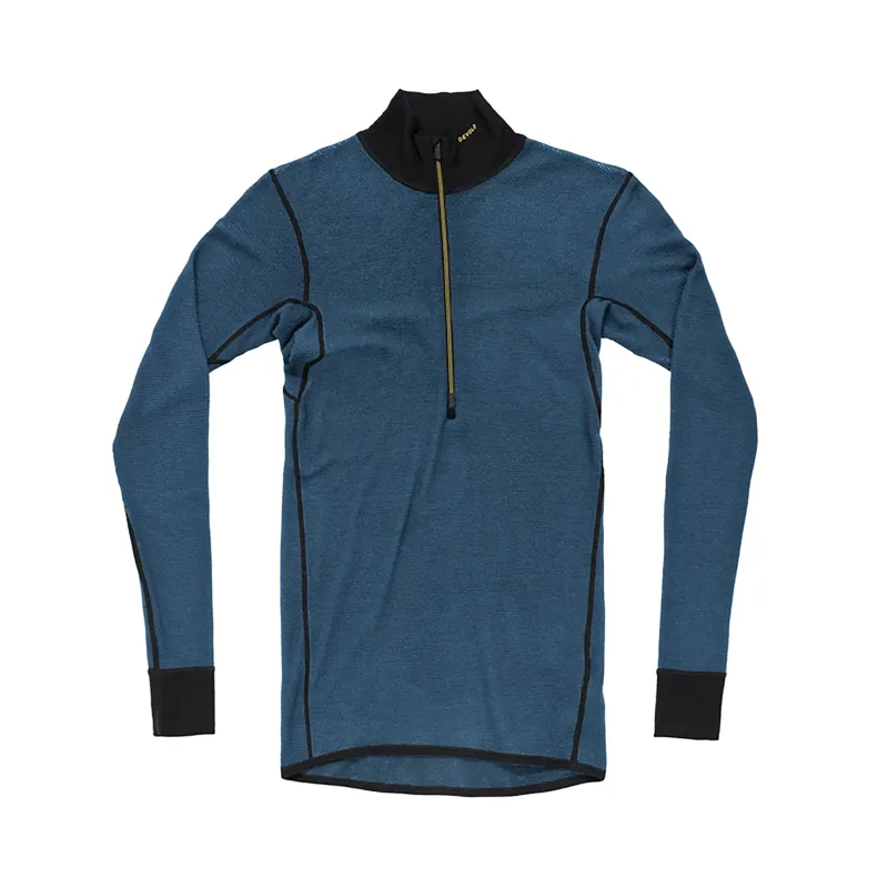 Devold Men's Wool Mesh 190 LS Zip Flood
