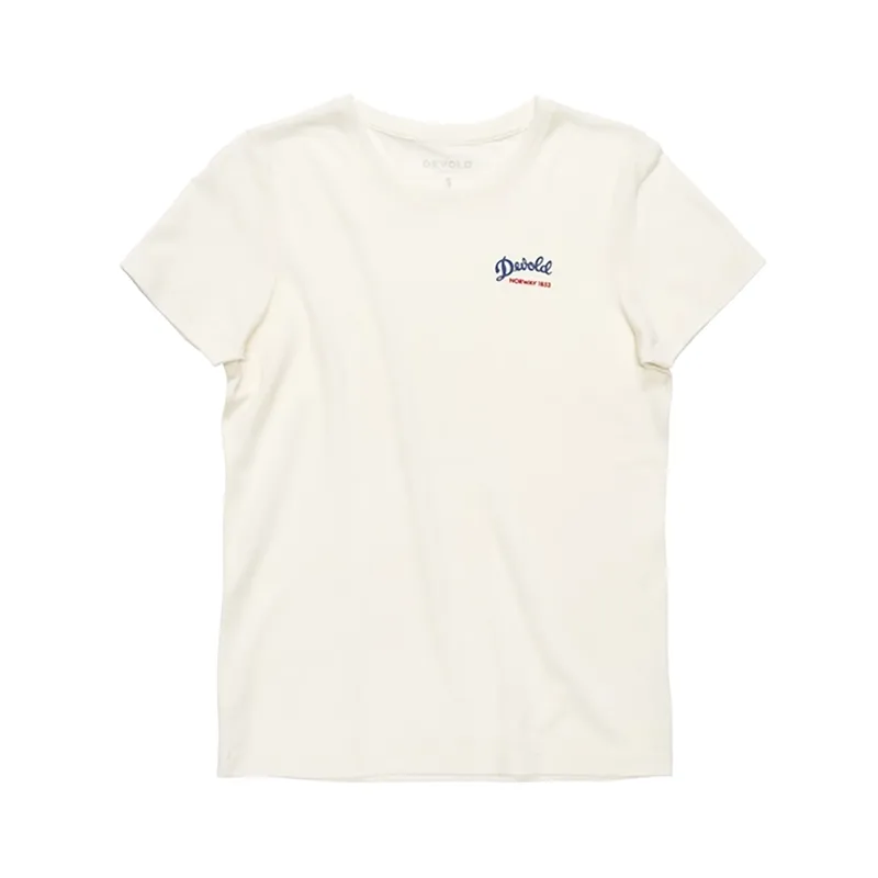 Devold Women's Classic Script T-shirt White