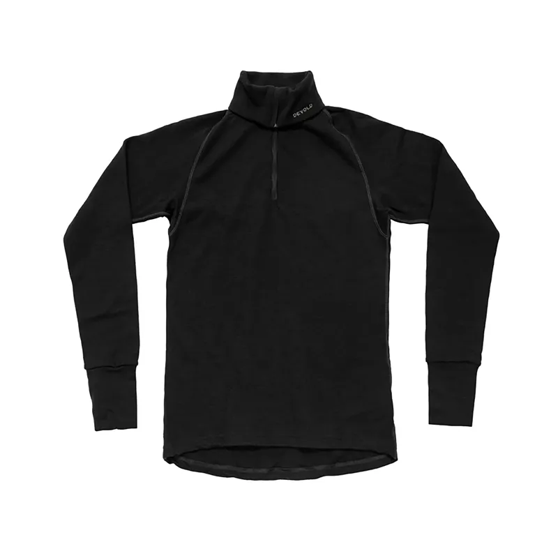 Devold Women's Expedition Merino 235 LS Zip Black