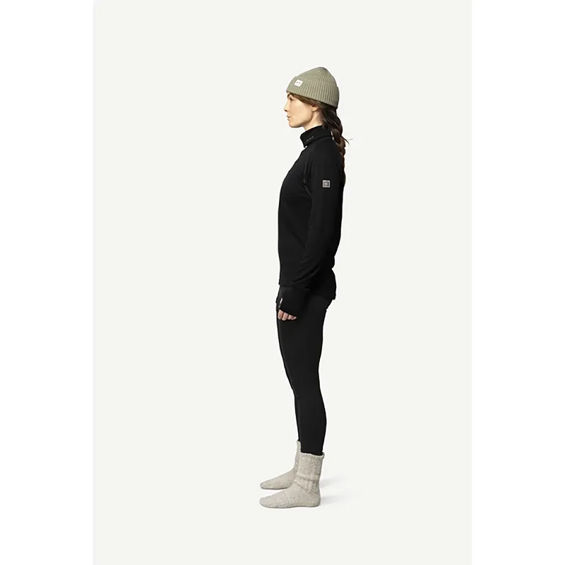 Devold Women's Expedition Merino 235 LS Zip Black-2