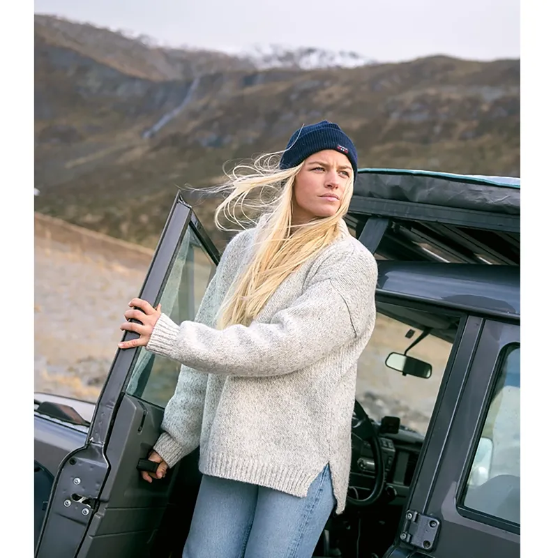 Devold Women's Nansen Wool Sweater Grey-4