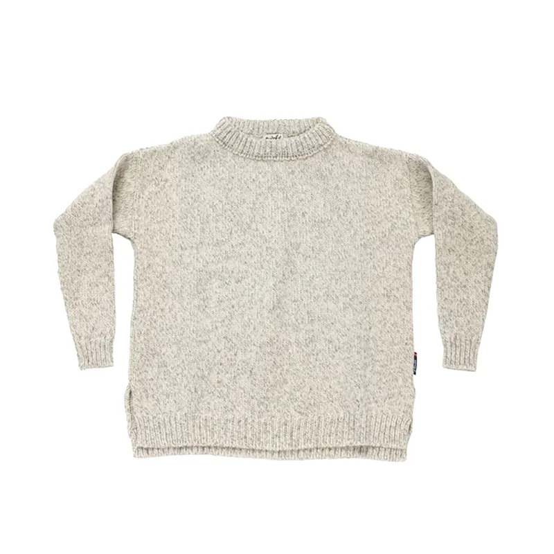 Devold Women's Nansen Wool Sweater Grey