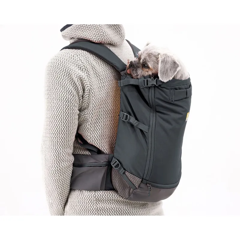 Ruffwear Hitch Hiker Dog Backpack Carrier Basalt Gray-2