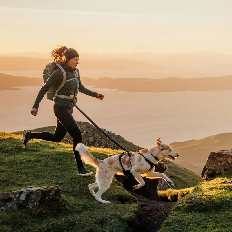 Ruffwear Ridgeline Leash Obsidian Black-7