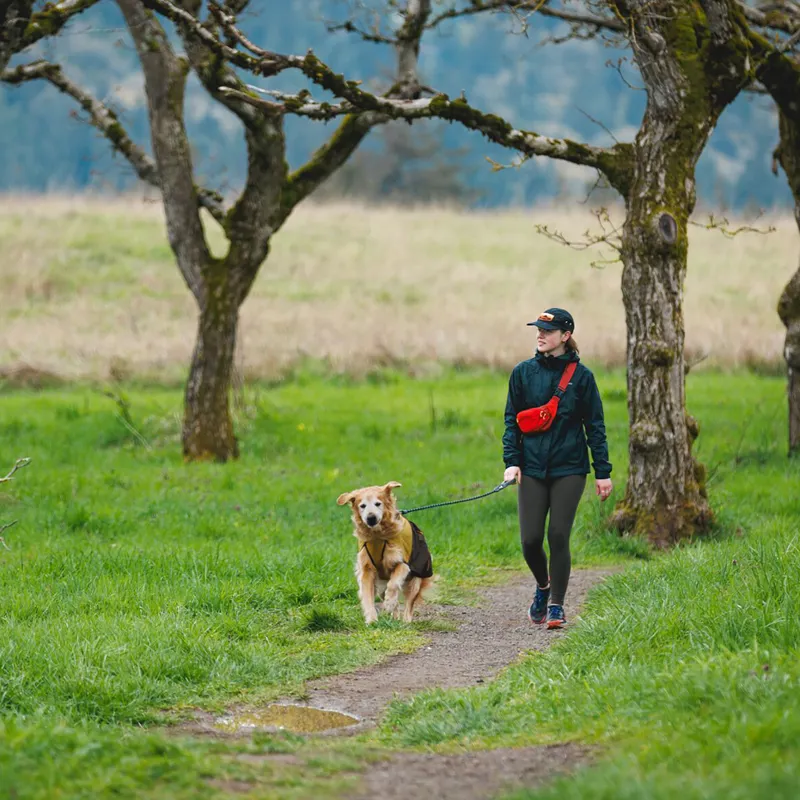 Ruffwear Knot-a-Leash Rope Dog Lead Fireweed Pink-10