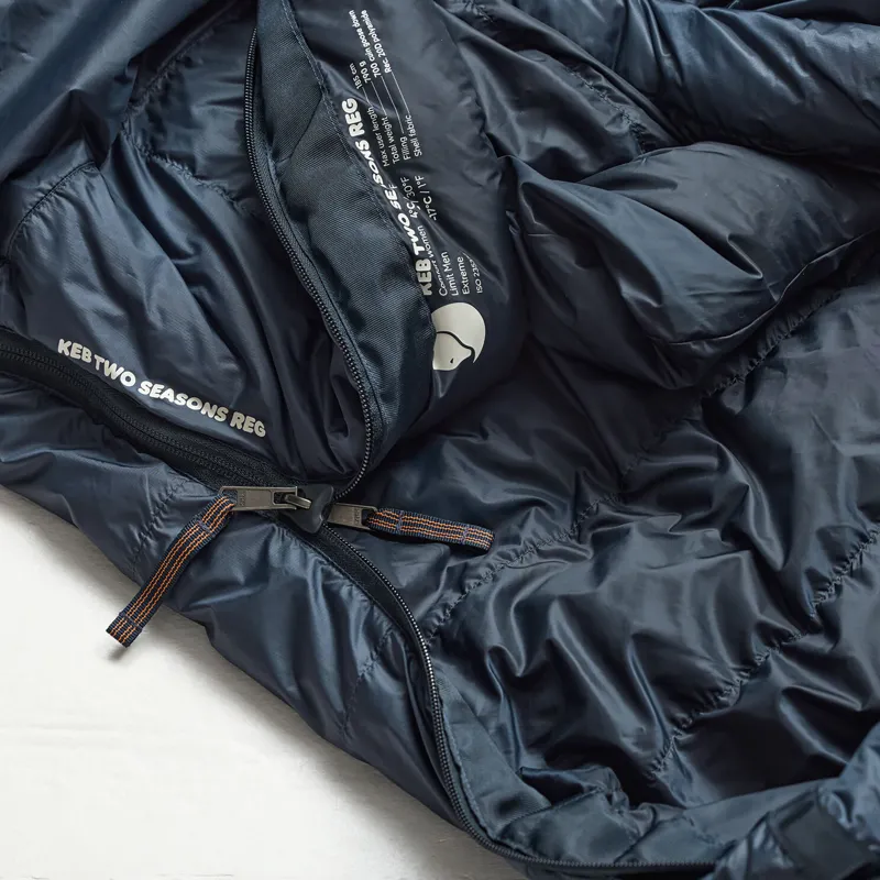 Fjallraven Keb Two Seasons Sleeping Bag Navy - Regular-9