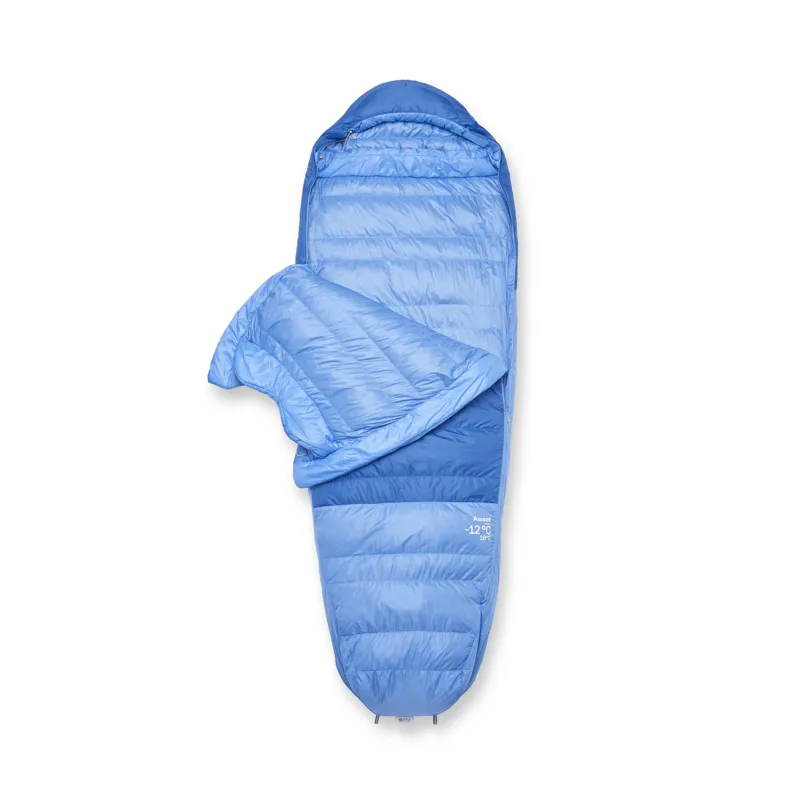 Rab Women's Ascent -12C/ 10F Sleeping Bag - Long - Right Zip Dark Bluebird/ Bluebird-2