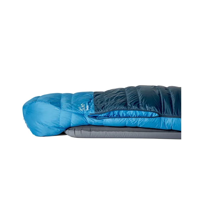 Rab Men's Ascent -24C / -11F Sleeping Bag - Regular - Left Zip Tempest Blue/ Maya Blue-10