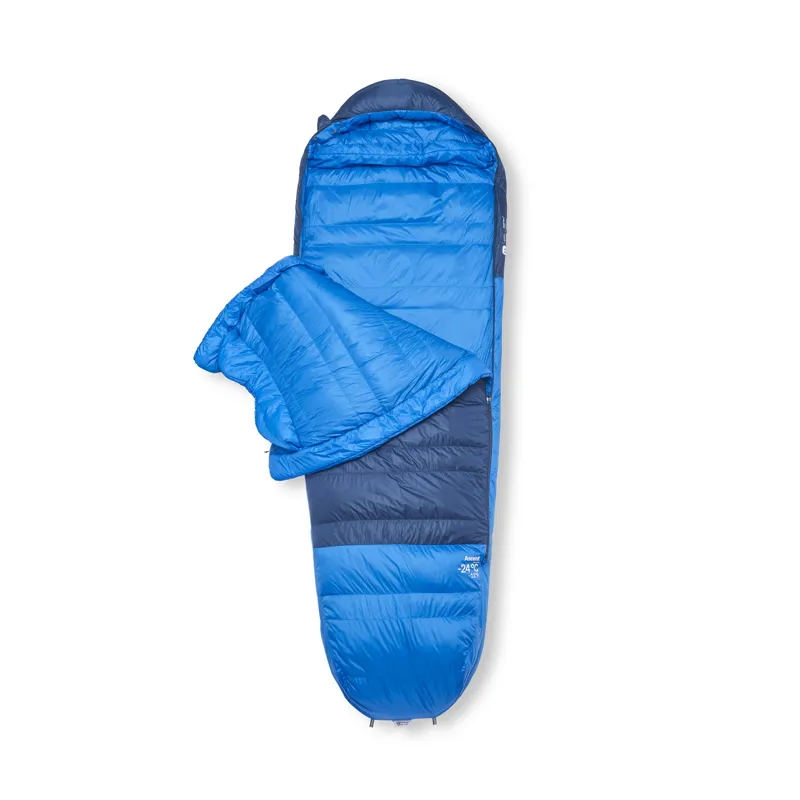 Rab Men's Ascent -24C / -11F Sleeping Bag - Regular - Left Zip Tempest Blue/ Maya Blue-2