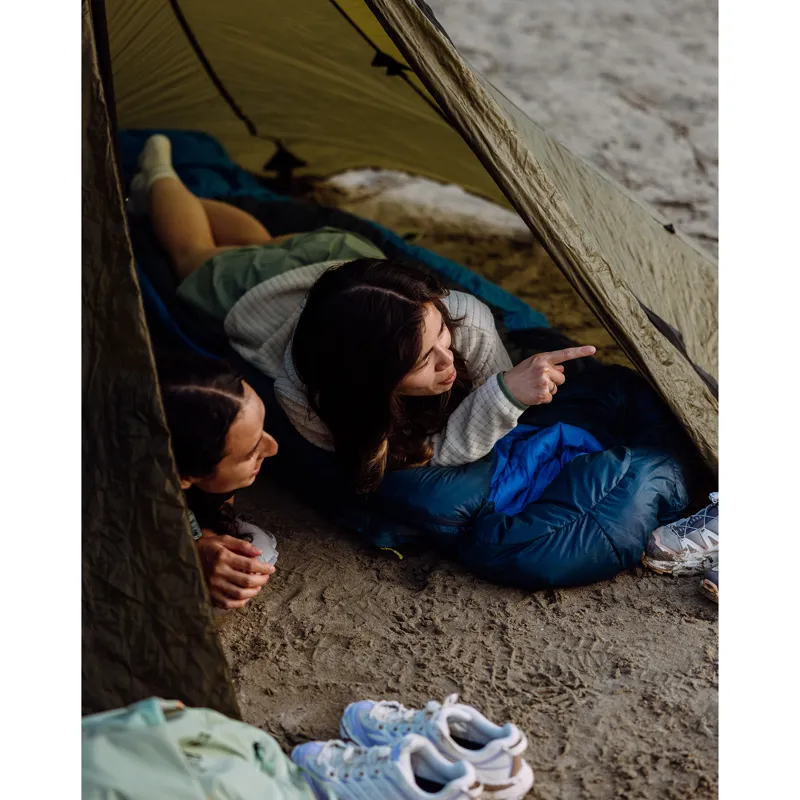 Rab Women's Ascent -6C / 20F Sleeping Bag - Long - Left Zip Bluebird-5