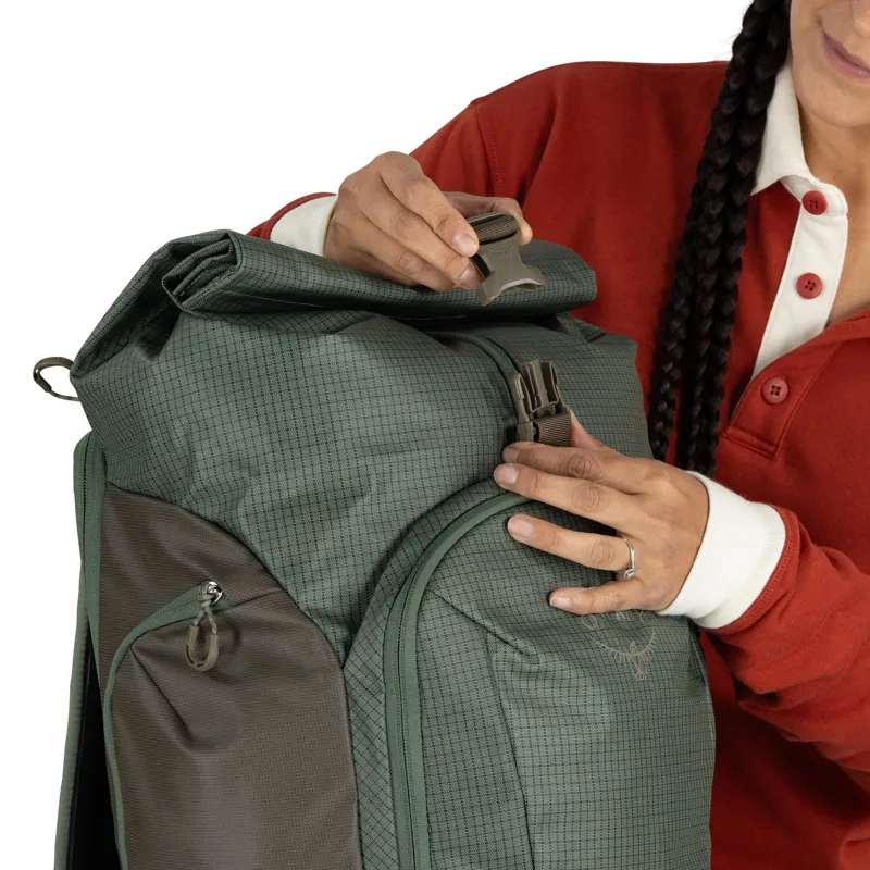 Osprey Transporter Roll Top Backpack Pine Leaf-8
