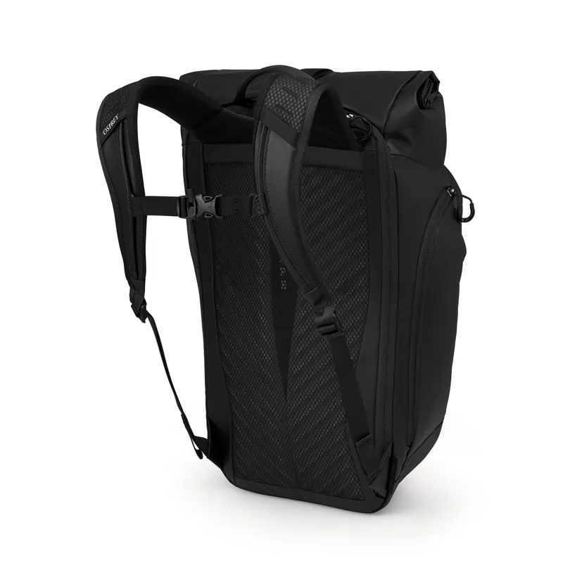 Osprey Transporter Roll Top Backpack Raven Black-1