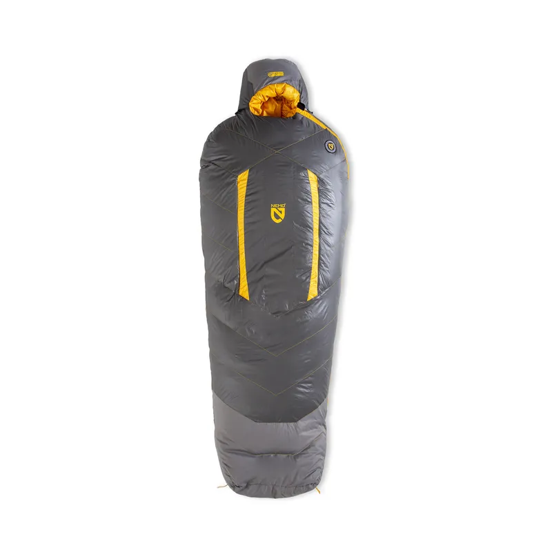 NEMO Sonic  -20 Long Sleeping Bag Goodnight Gray Torch