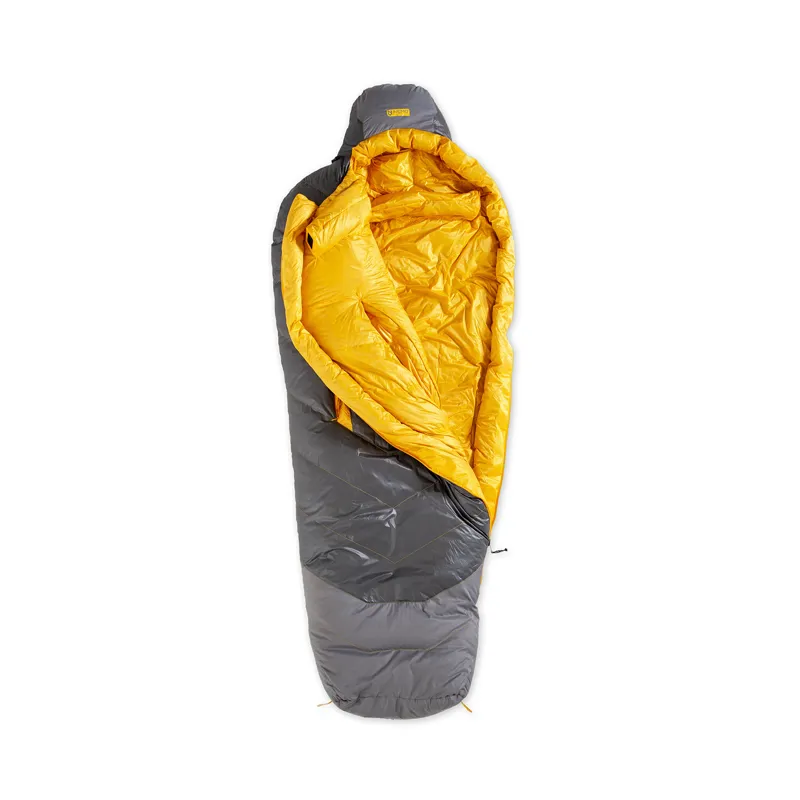 NEMO Sonic  -20 Long Sleeping Bag Goodnight Gray Torch-2
