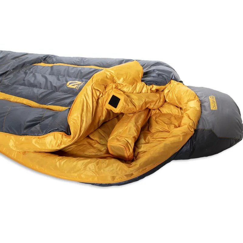 NEMO Sonic -20 Regular Sleeping Bag Goodnight Gray Torch-12