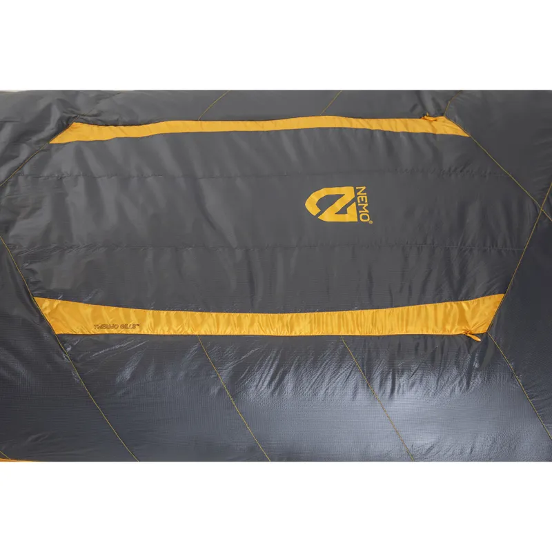 NEMO Sonic -20 Regular Sleeping Bag Goodnight Gray Torch-9