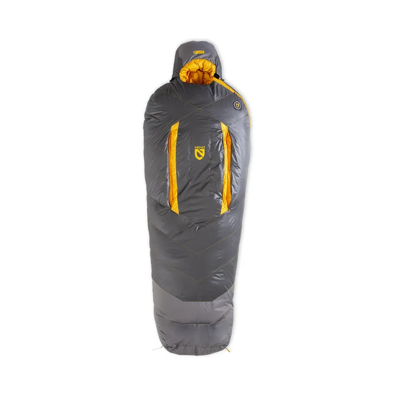 NEMO Sonic -20 Regular Sleeping Bag Goodnight Gray Torch