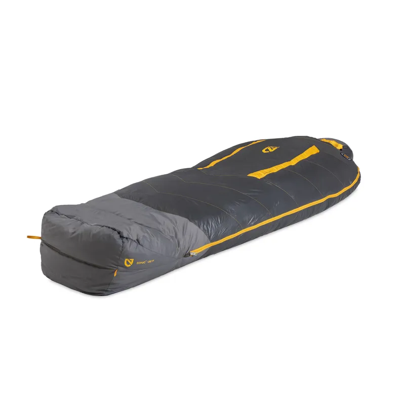NEMO Sonic -20 Regular Sleeping Bag Goodnight Gray Torch-5