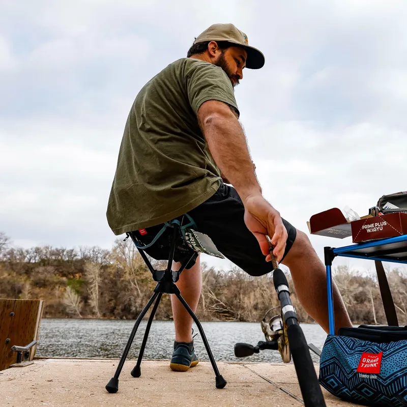 Grand Trunk Compass 360 Extra Tall Stool Black-4