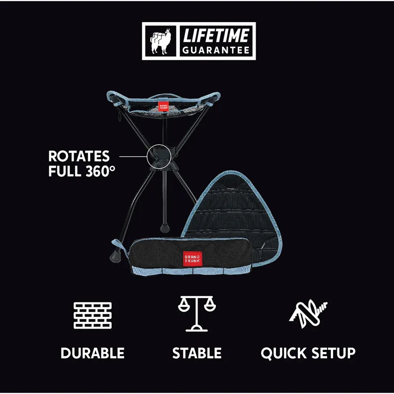 Grand Trunk Compass 360 Extra Tall Stool Black-8