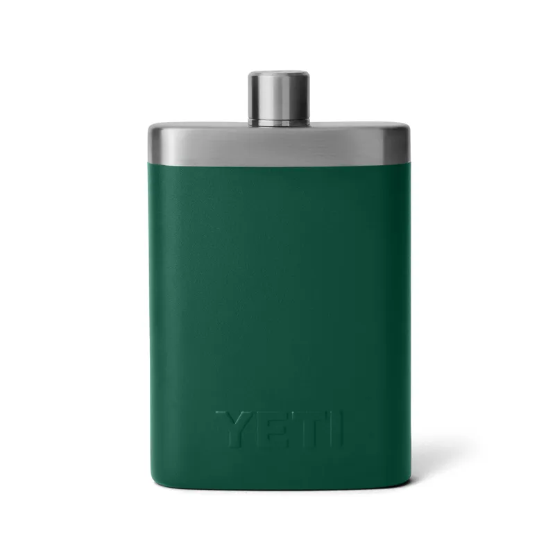 YETI Rambler Hip Flask Black Forest Green-1