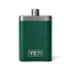 YETI Rambler Flask Black Forest Green