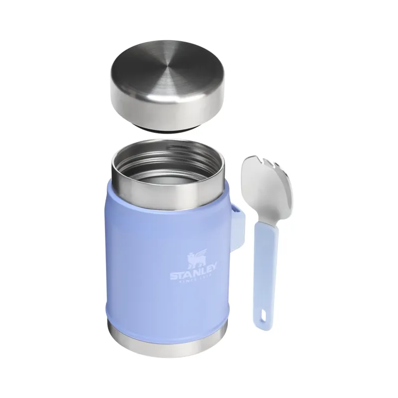 Stanley Classic Legendary Food Jar + Spork 0.4L Hydrangea-1