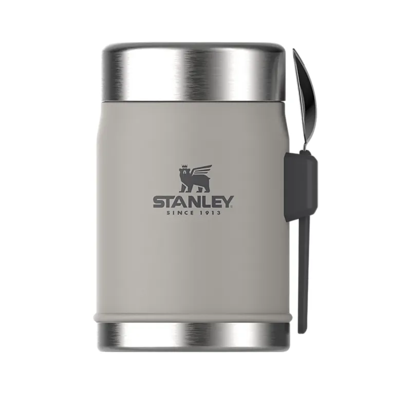 Stanley Classic Legendary Food Jar + Spork 0.4L Ash 2.0