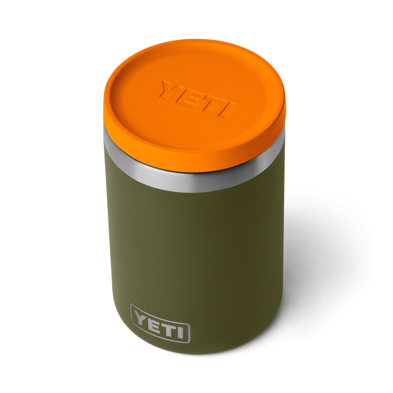 YETI Rambler 16oz Food Jar Olive/King Crab Orange-2