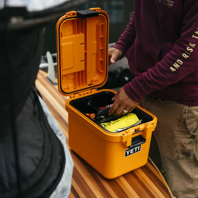 YETI LoadOut GoBox 15 Camp Box King Crab Orange -7