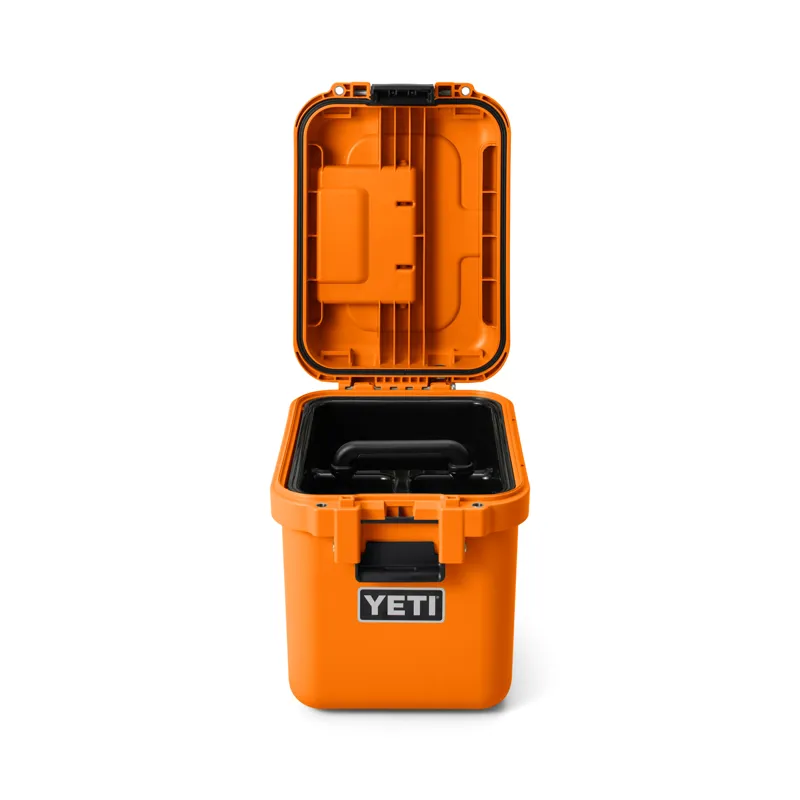 YETI LoadOut GoBox 15 Camp Box King Crab Orange -3